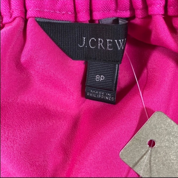 J. Crew Pink Tiered Ruffles Wool Skirt 10P - Picture 5 of 5